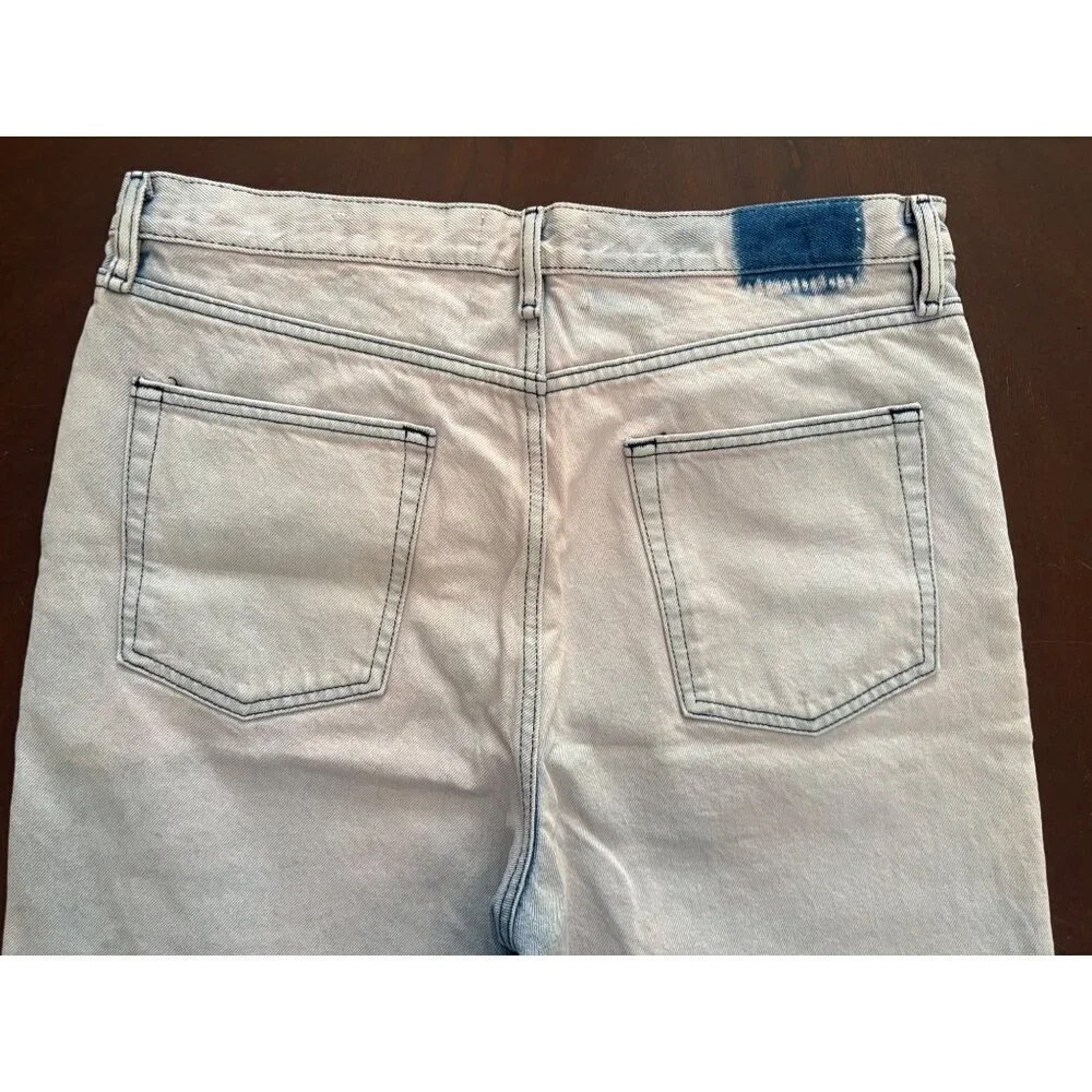 BDG UO Baggy Skate Fit Wide Leg Jeans in Pink Wash Men’s Size 34 x 32